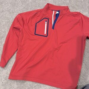 Peter Millar Performance Golf Polo Quarter Zip